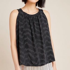 Anthropologie Carly Shimmer Top New With Tags